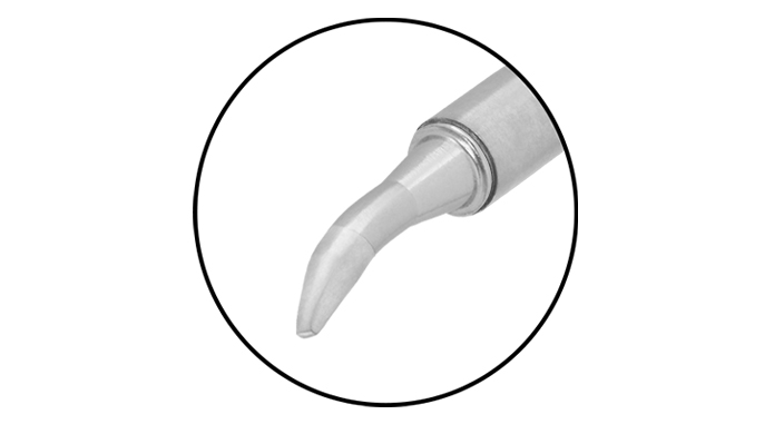 3/64" 30˚ Bent Chisel (1.20mm)