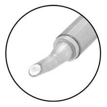 Angled MiniWave Surface Mount Installation Tip (2.11mm)